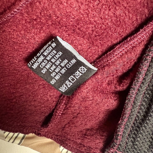 Hooey Girls M Full Zip Up Lightweight Ski Winter Sport Warm Cozy Fleece Jacket - Picture 13 of 16